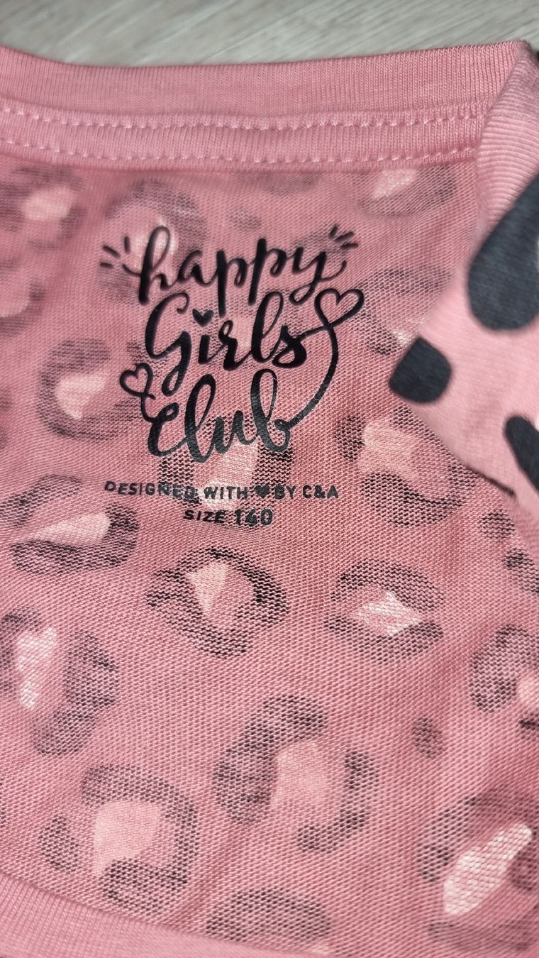 Kleider & Röcke: Mädchen Kleid Leo Print Gr. 140 NEU – Neu (gemäss Beschreibung) aus Wigoltingen von Zuckerfee84 2