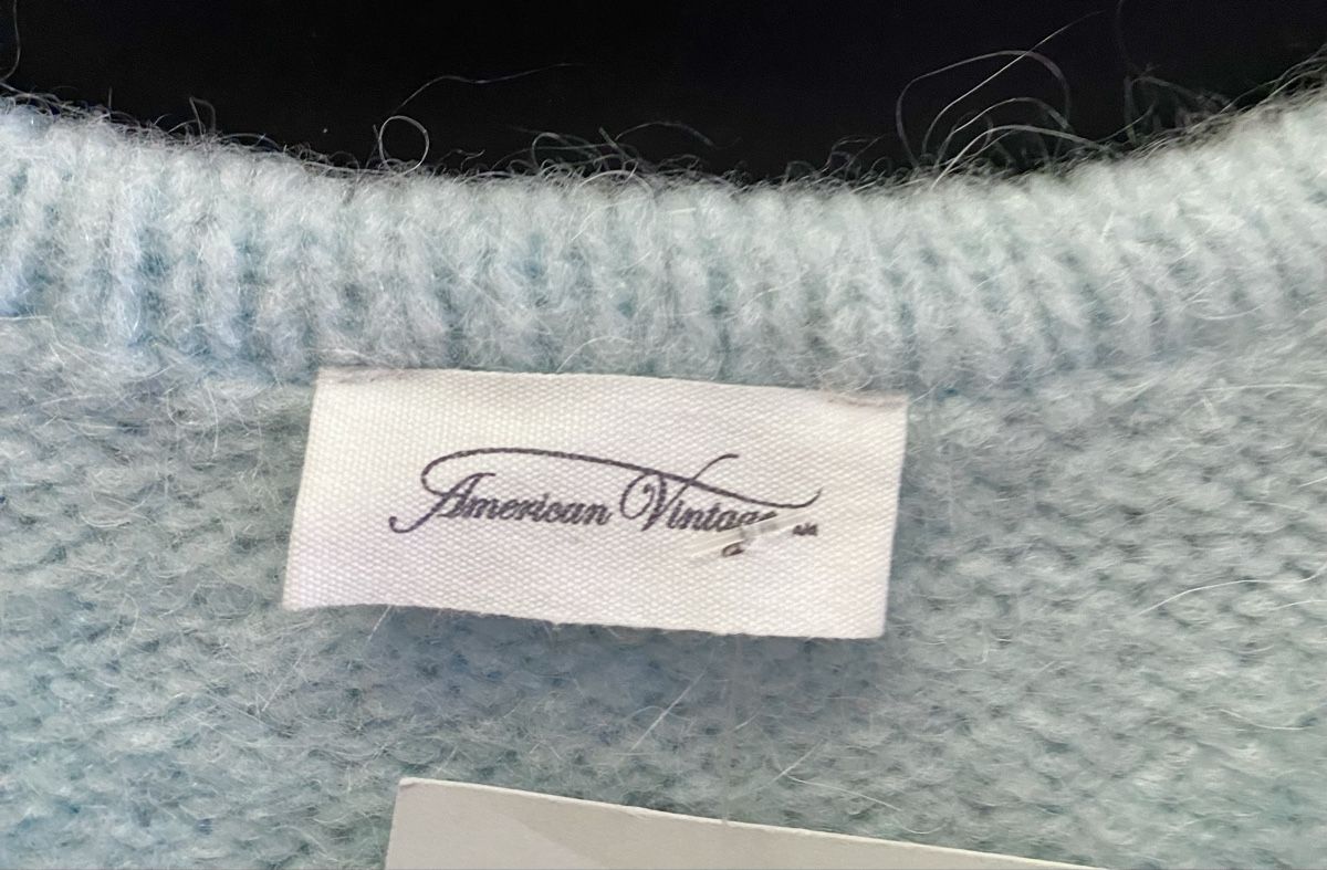 Pulls & Sweat-shirts: American Vintage Pullover hellblau M – D'occasion à Büron par Coerner 3