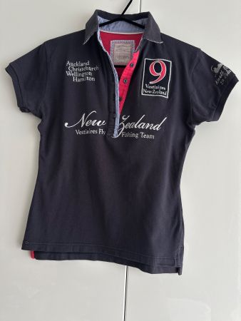 RARITÄT🥇Vestiaires Principauté Cannoise Polo S/M-NP chf 110