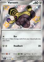 Pokémon – Varoom 🇺🇸 - PAF-192 - Paldean Fates