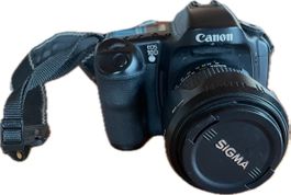 Canon Digitalkamera mit Sigma DC Objektiv 18-125mm