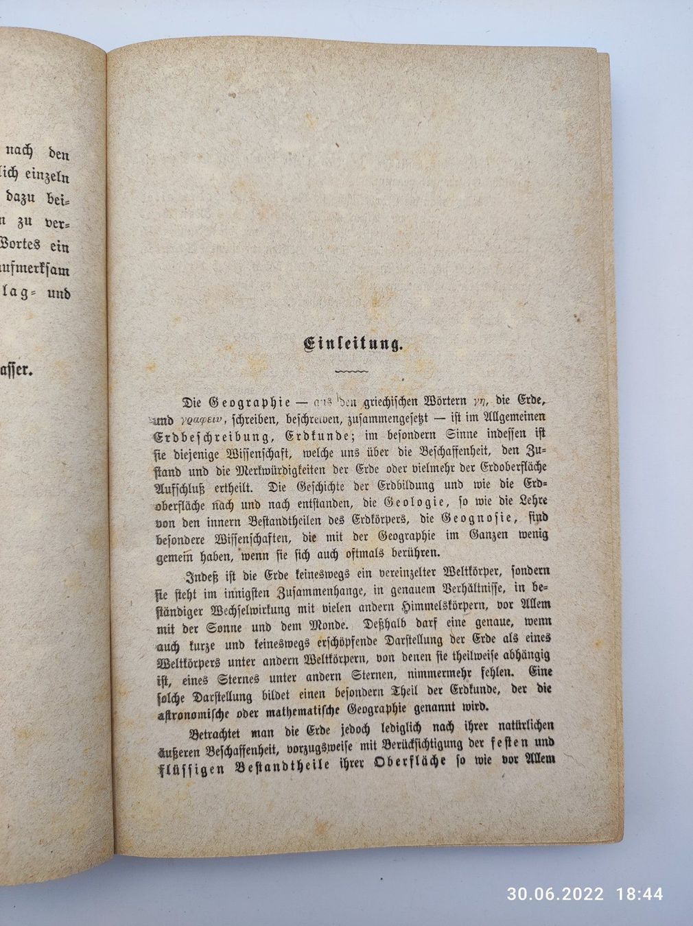 Libri: GEOGRAPHIE - MOND - 1875 – Usato da Goldach venduto da Gaip 2