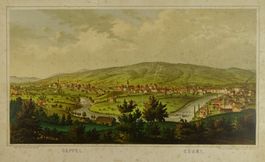 EBNAT-KAPPEL, LITHOGRAPHIE um 1880