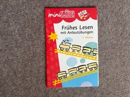 Mini-Lük-Heft -Frühes Lesen mit Anlautübungen