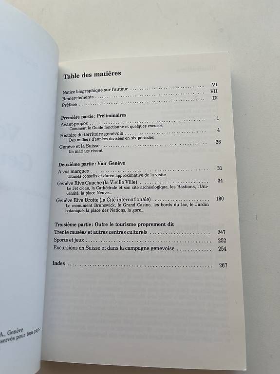 Livres: Voir Genève  – D'occasion à Genève par Eric1823 3