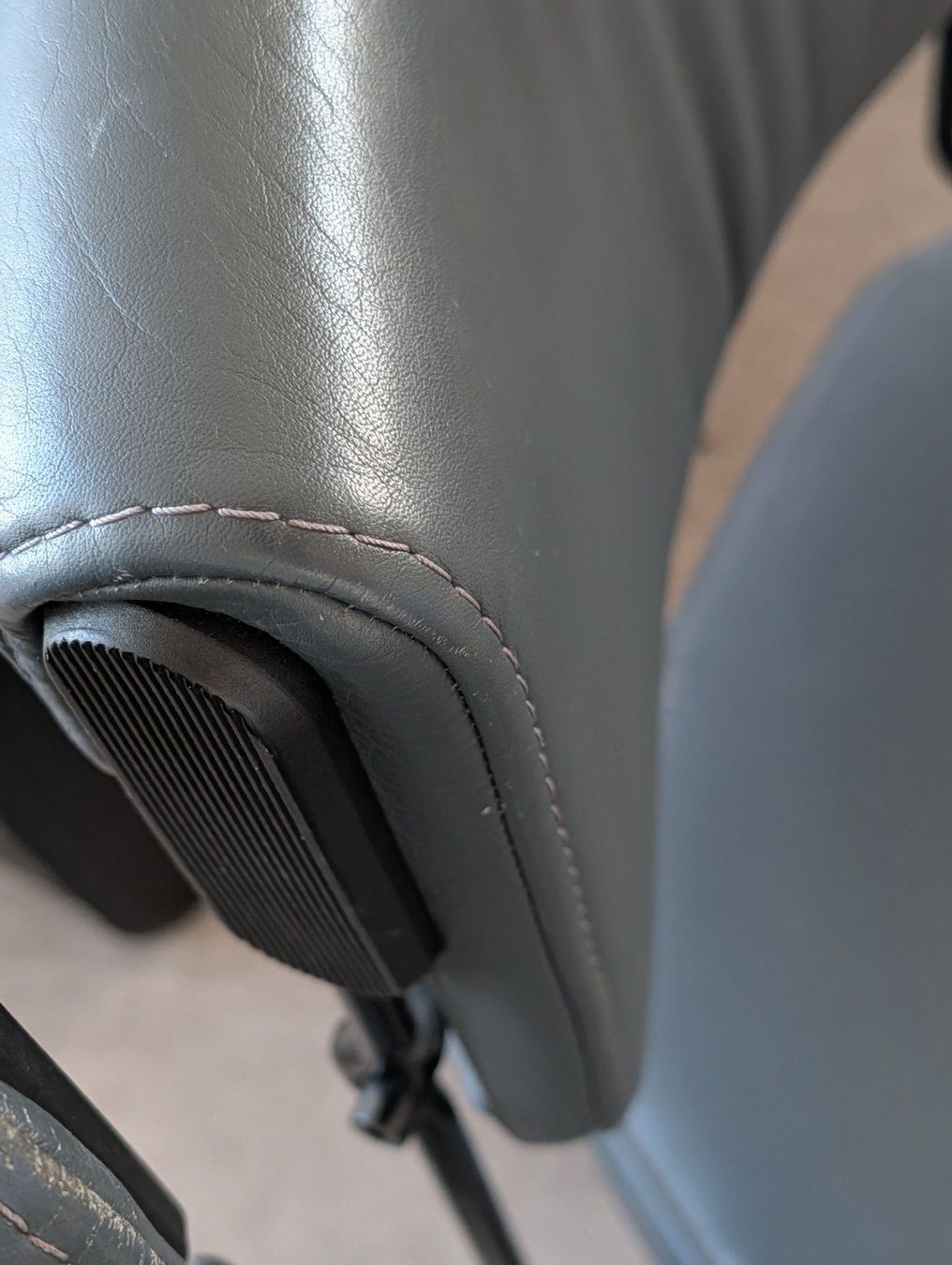 Sedie: Bürostühle, 2 Stück Leder Grau – Usato da Herisau venduto da apo_bxx7 2