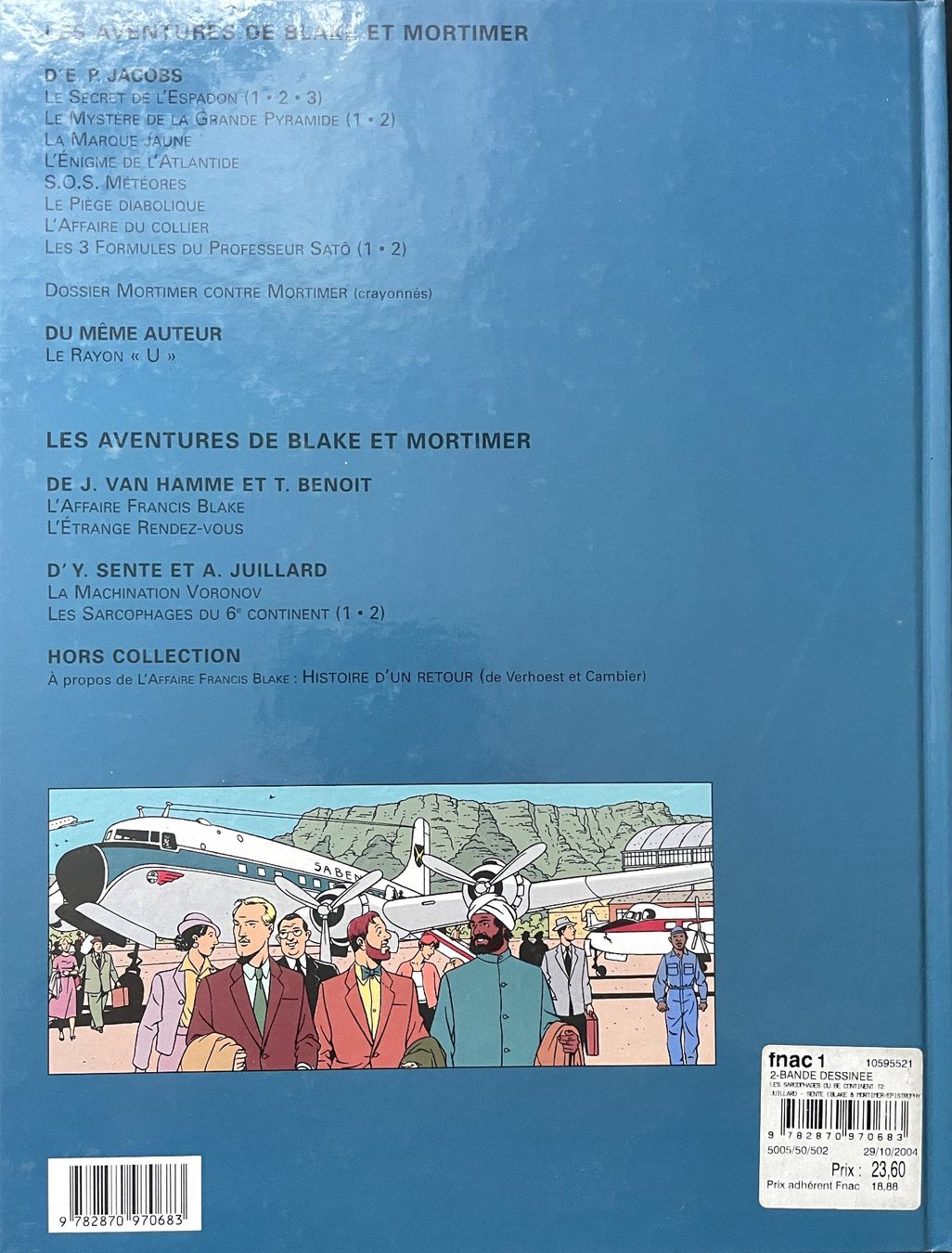 Fumetti: Blake et Mortimer -Les sarcophages du 6e continent - E.O. – Usato da Savagnier venduto da Ne2065 1