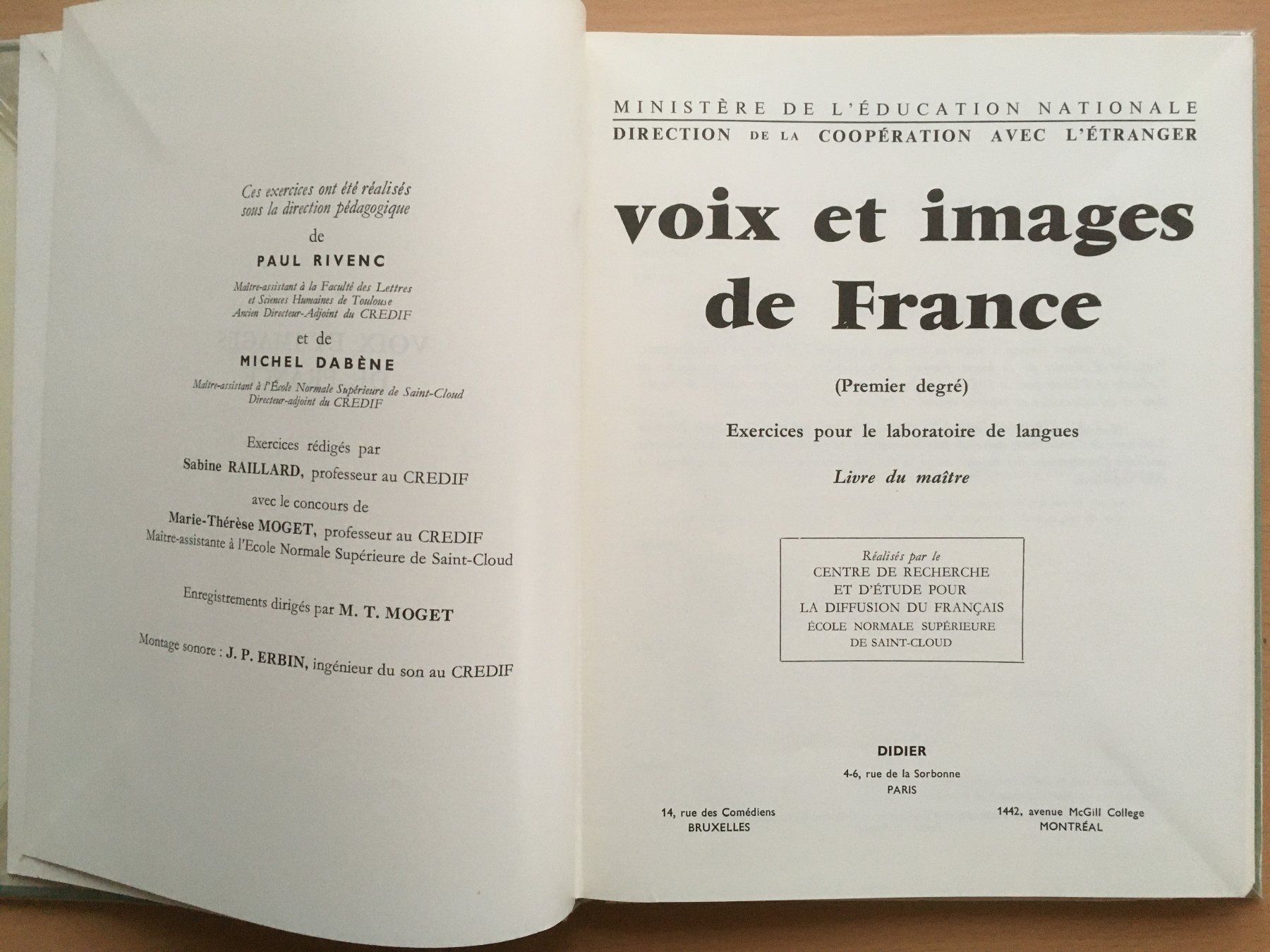 Libri: Exercices pour le laboratoire de langues - Lehrerbuch – Usato da Grenchen venduto da Kogi7 1