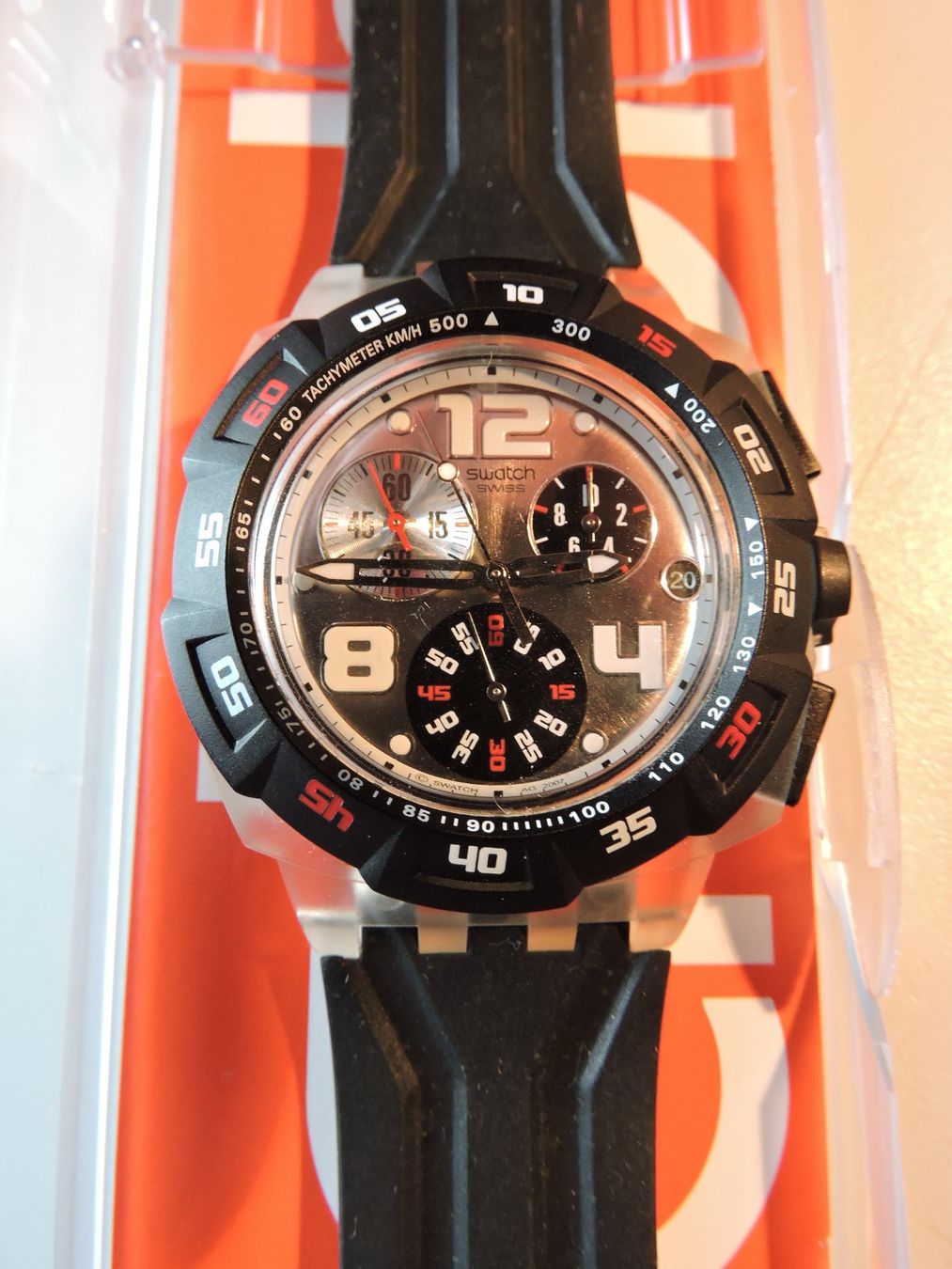 Swatch Orologi: Swatch Chrono Legendary Eagle (SUIK400) – Nuovo (secondo la descrizione) da Hauptwil venduto da Borusse01