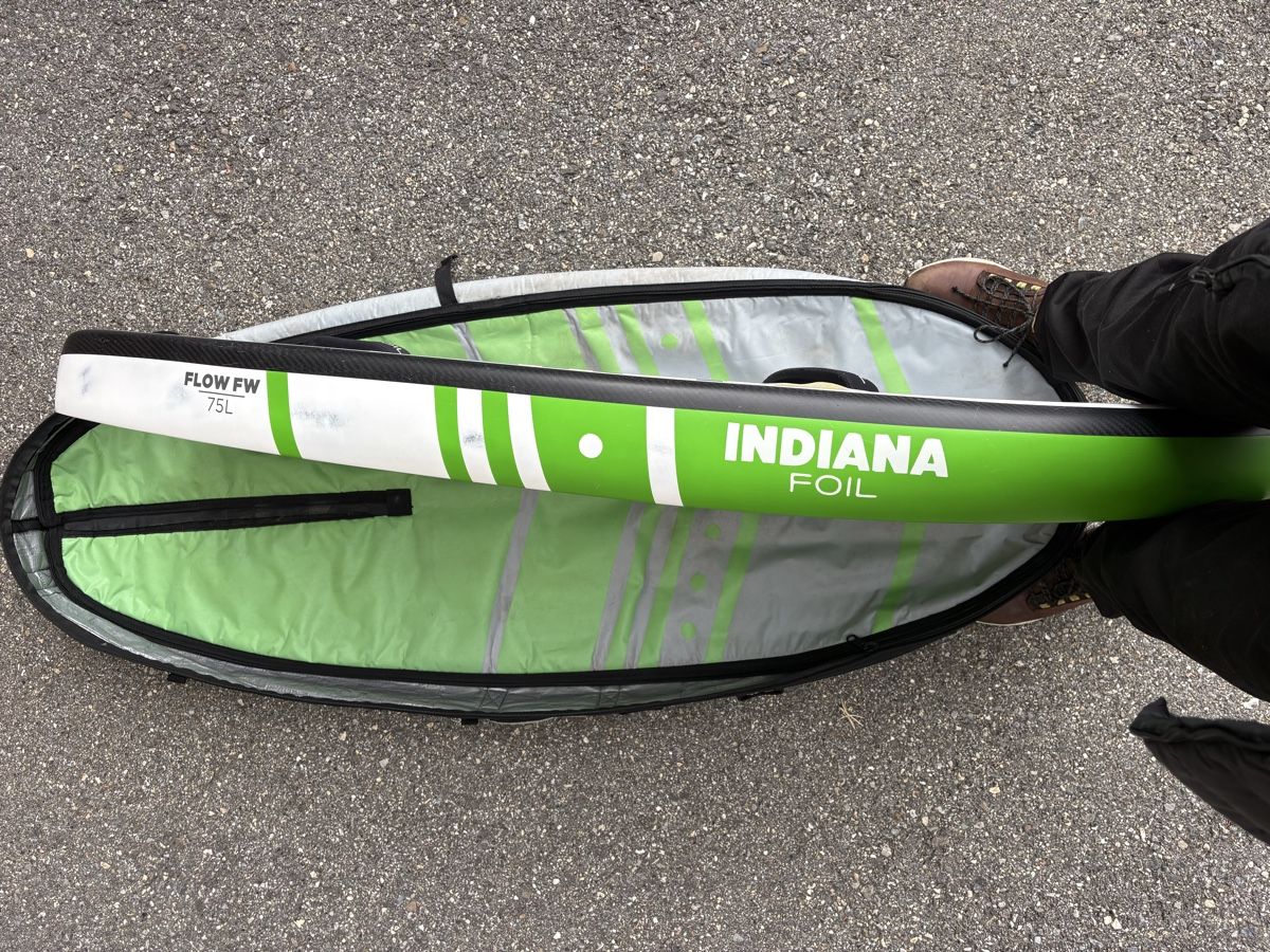 Indiana Surfboards & Schwimmbrette: Wingfoilboard 75 L – Gebraucht aus Arosa von Mirkoles 3
