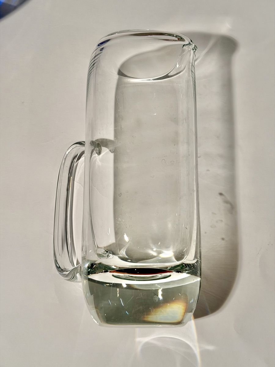 Caraffe: Elegant Glass Pitcher - Perfect for Summer Refreshments – Usato da Lausanne venduto da vas_cdb2 3