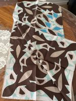 Vintage Edel ReineSeide Tuch Frisch gereinigt 76X76(K6)