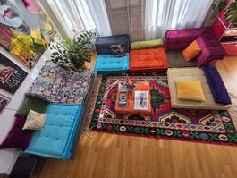 Roche Bobois Mah Jong Sofa Missoni collection 