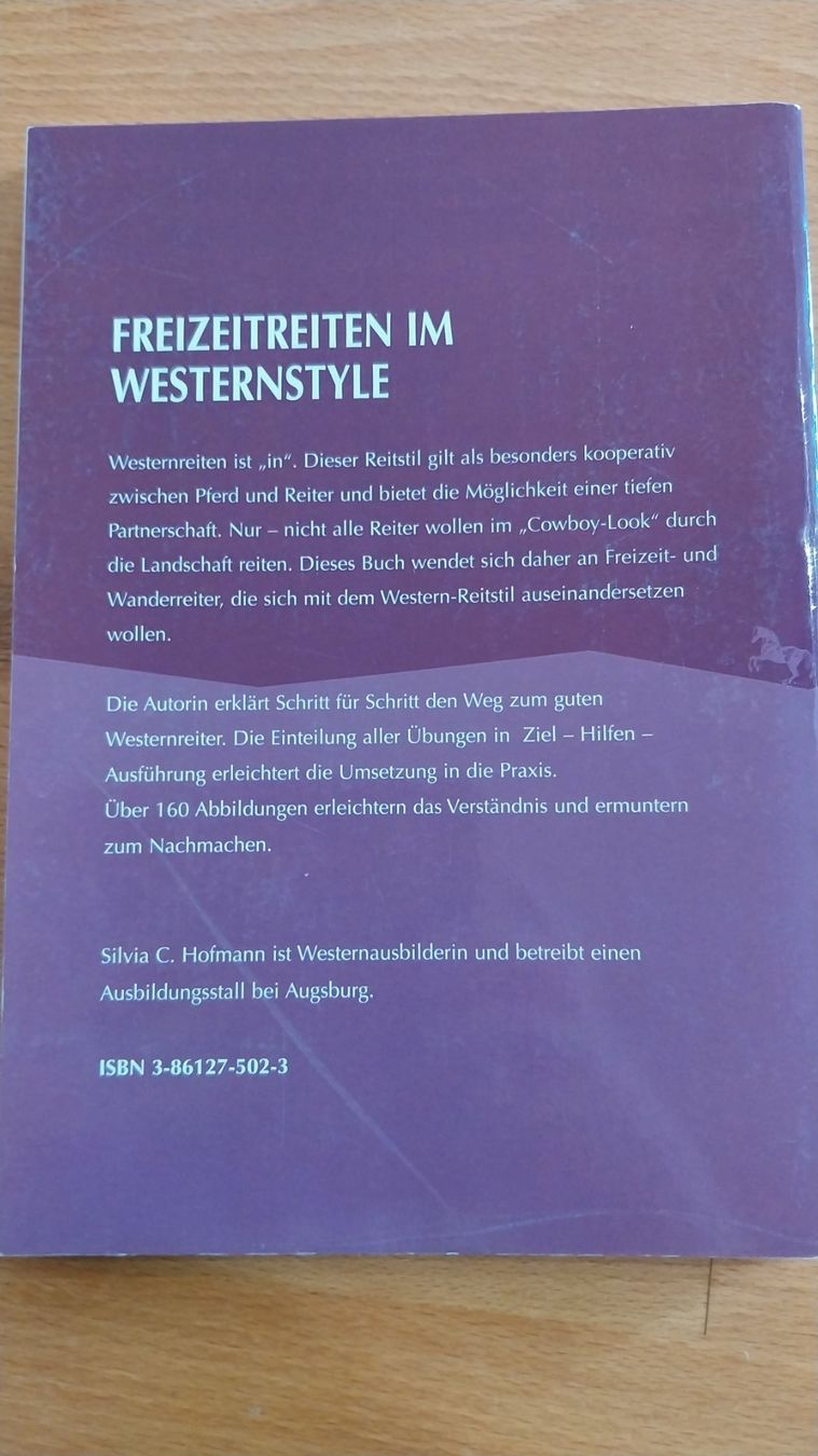 Bücher: Westernreiten im Westernstyle - Buch – Gebraucht aus Staufen von Sunsetranch 1