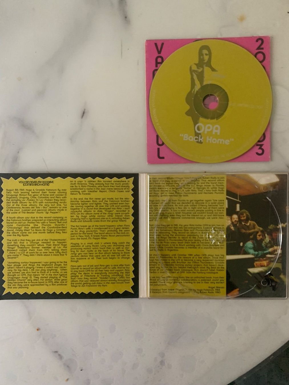 CD: OPA/Back Home/Lost 1975 Sessions – Usato da lausanne venduto da Ccheche 1