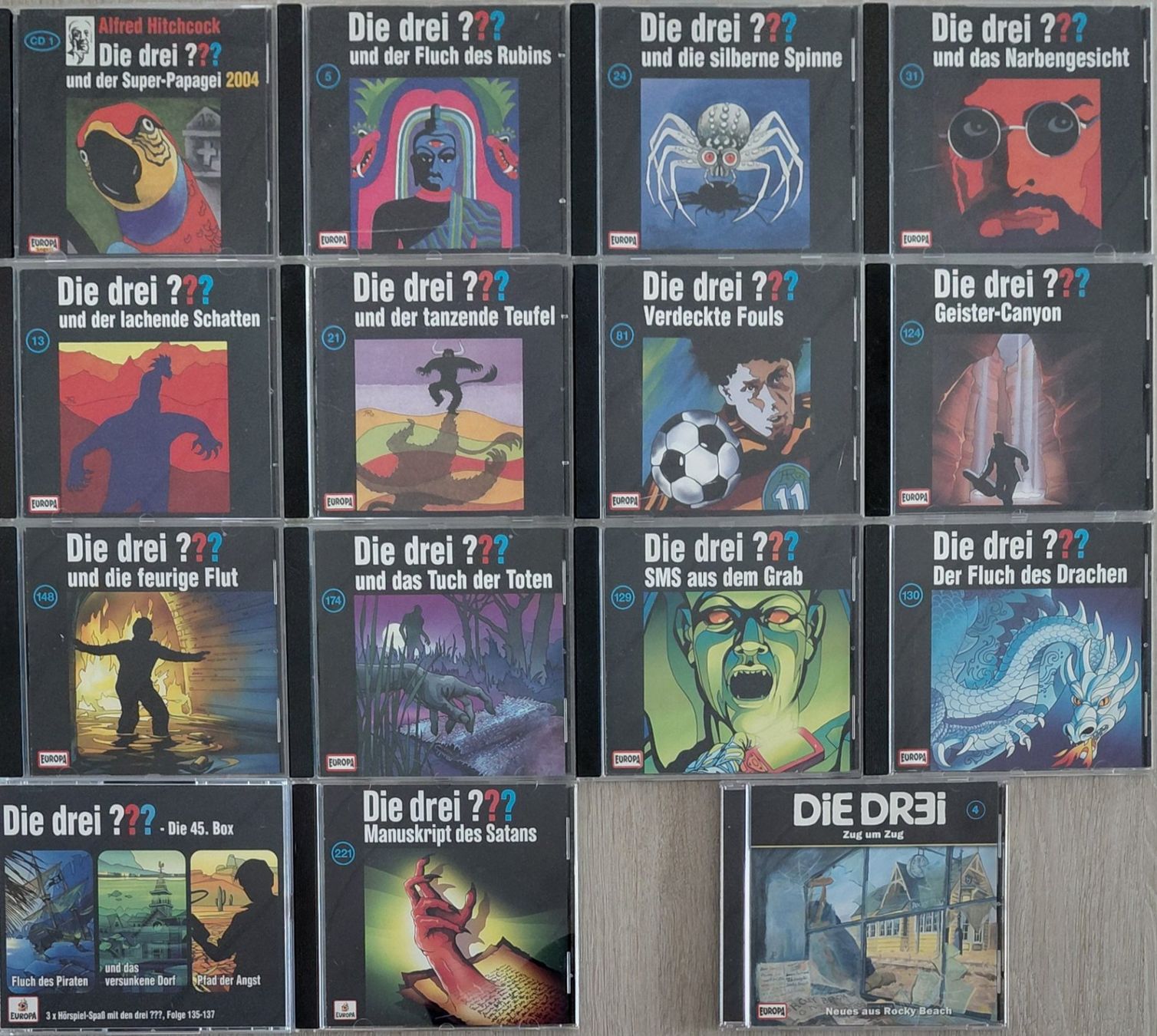 Audiolibri: Die drei Fragezeichen / 17 Abenteuer – Usato da Mellingen venduto da esteini4