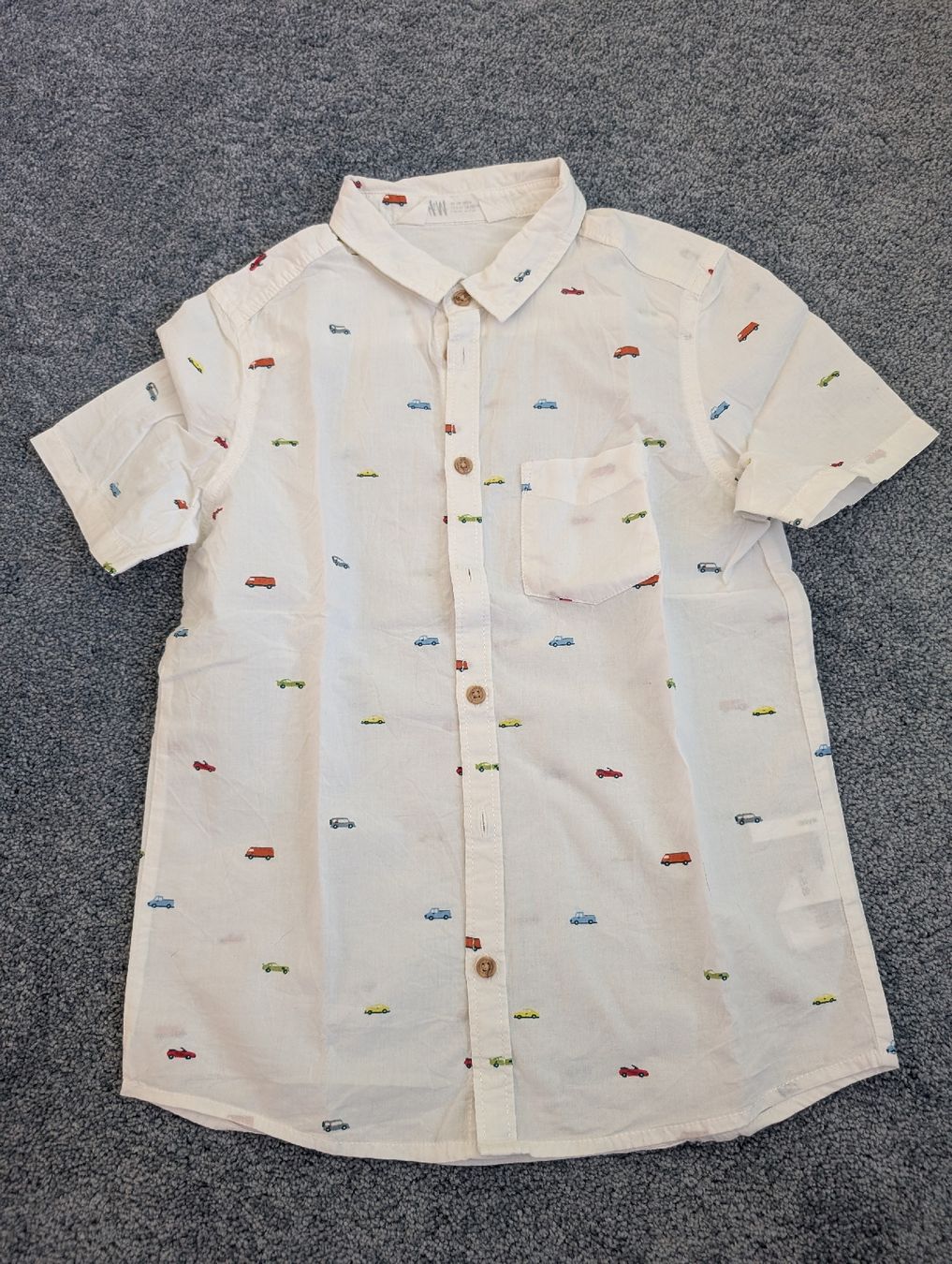H&M Camicie, T-shirt & Polo: Hemd Auto, Gr. 134 – Usato da Winterthur venduto da voan