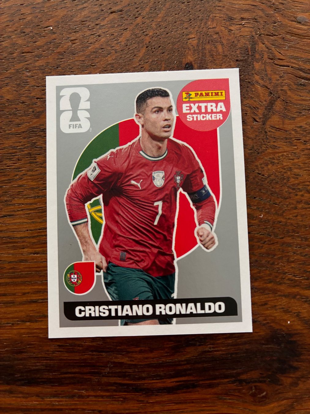 Panini Carte collezionabili: FIFA World Cup 26, Cristiano Ronaldo Extra Sticker Silber – Nuovo (secondo la descrizione) da richterswil venduto da lunamarie001