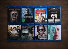 8 Blu-rays Drama Thriller Biografie Paket