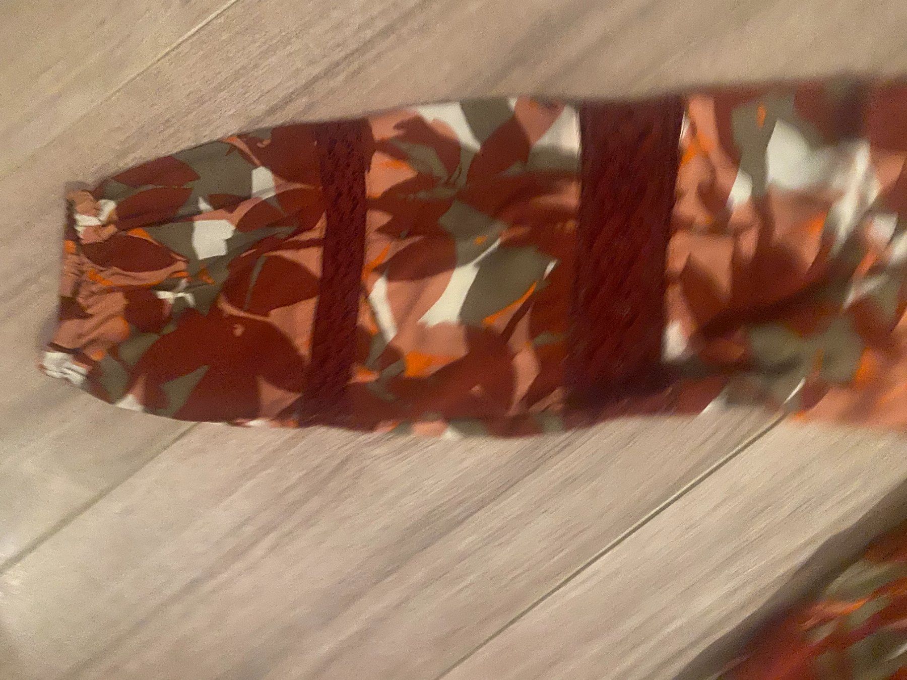 Camicette: MISS Bluse bunt bordeau/weiss/olive Gr. 38 – Usato da Bonstetten venduto da VCLS 2