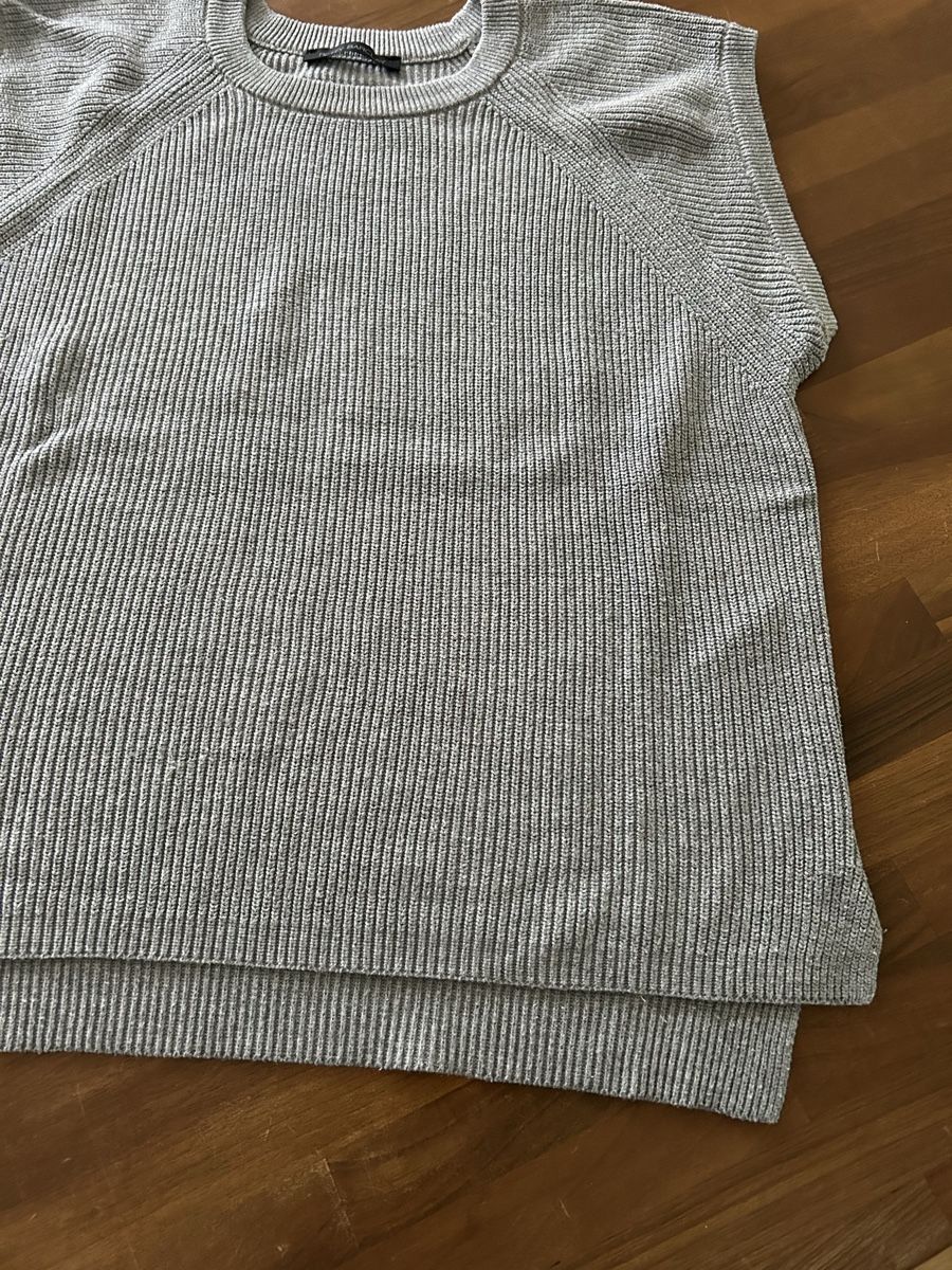 Gerry Weber Pullover & Sweatshirts: Gerry Weber Strickweste Pullunder Grau Rippenstrick Gr. 38 – Gebraucht aus Balsthal von LaLiLu77 4