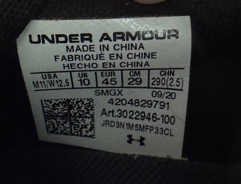 Under Armour Scarpe da uomo: Under Armour HOVR Summit Fat Tire no. 45 – Usato da Melano venduto da OJohn 3