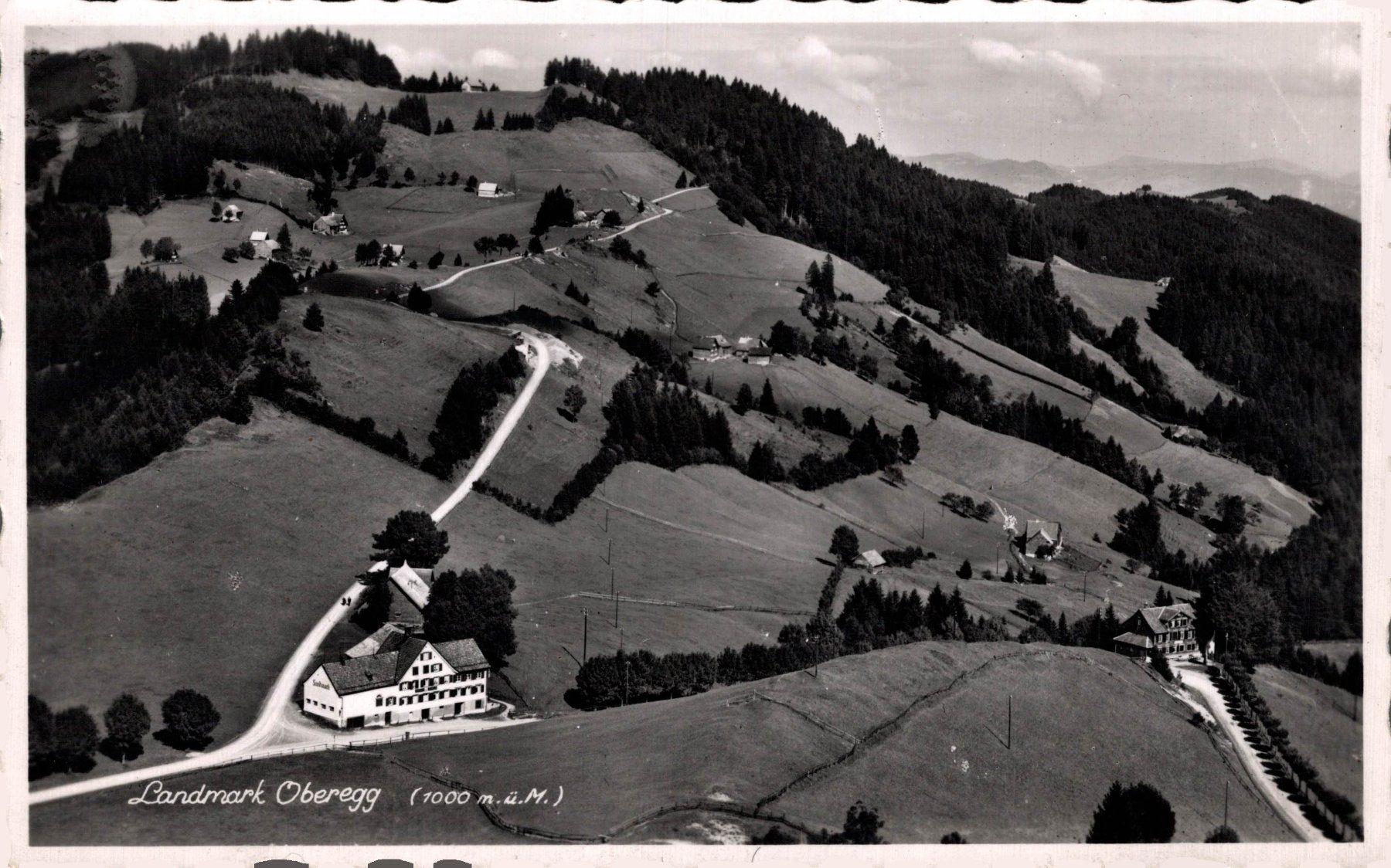 Cartoline postali: Landmark Oberegg (1000 m.ü.M.) – Usato da Bronschhofen venduto da Astore