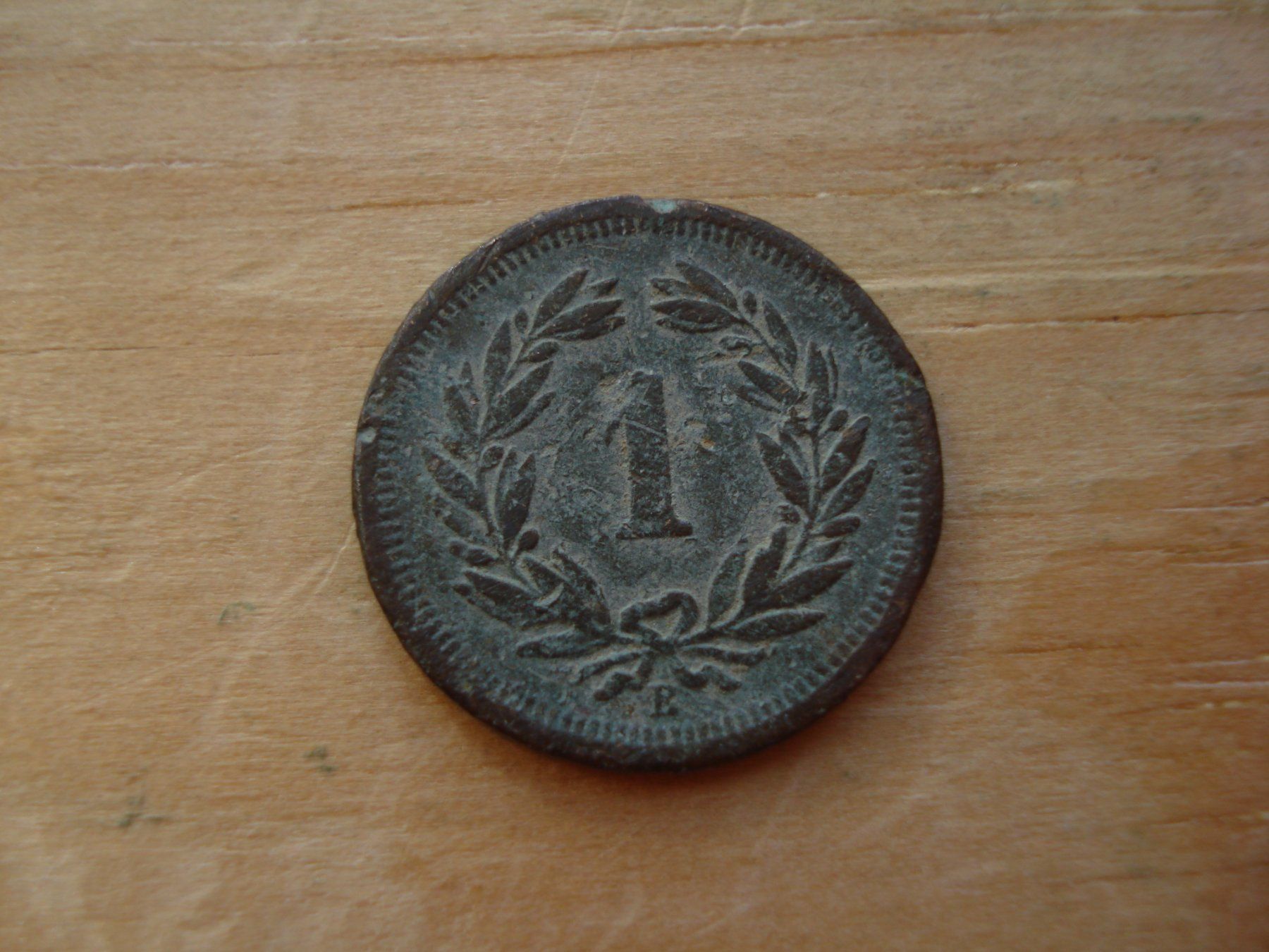 Alle Münzen: (Z2) 1 Rappen 1904 – Gebraucht aus Erlach von Net-Coins 1