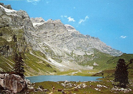 Cartes postales: BRAUNWALD Oberblegisee mit Glärnischkette – Neuf (Voir description) à Jona par philajona