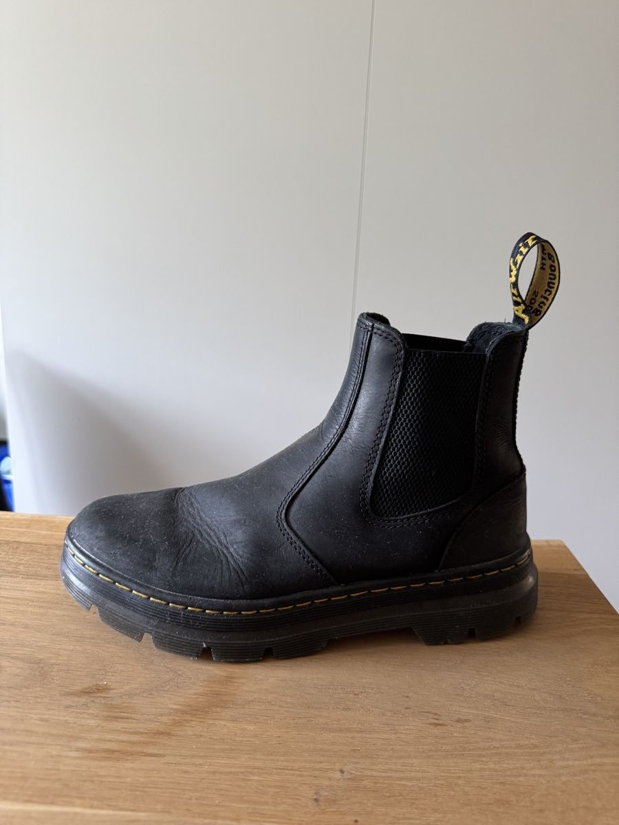 Dr. Martens Scarpe da uomo: Dr. Martens Chelsea Boots Schwarz  – Usato da Zürich venduto da tsc_z7fy