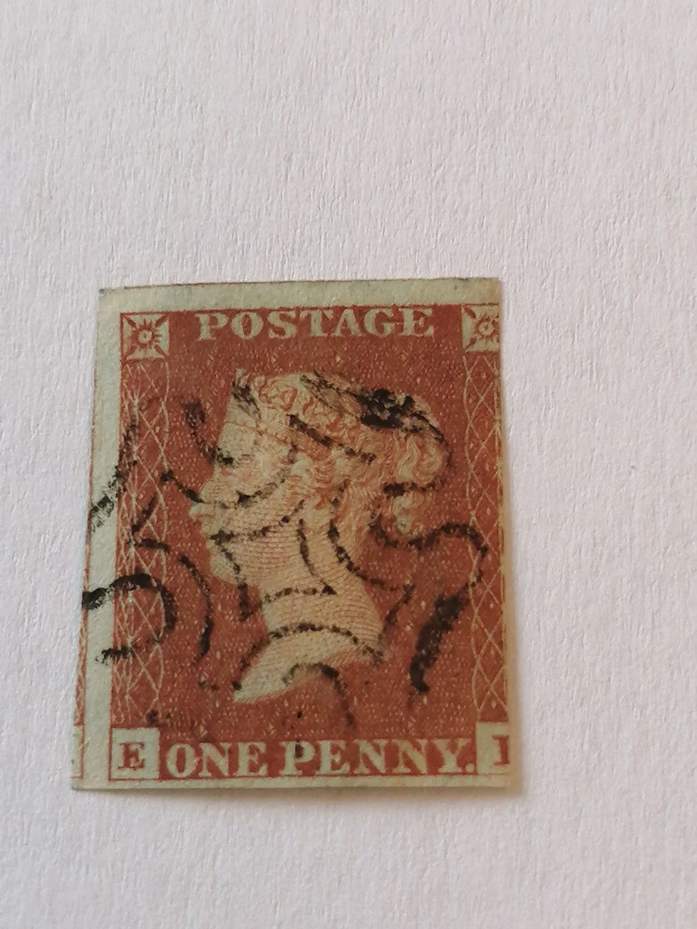 Tutti i francobolli: One Penny Red 1841, Platte 33 – Usato da Happerswil venduto da tschergi