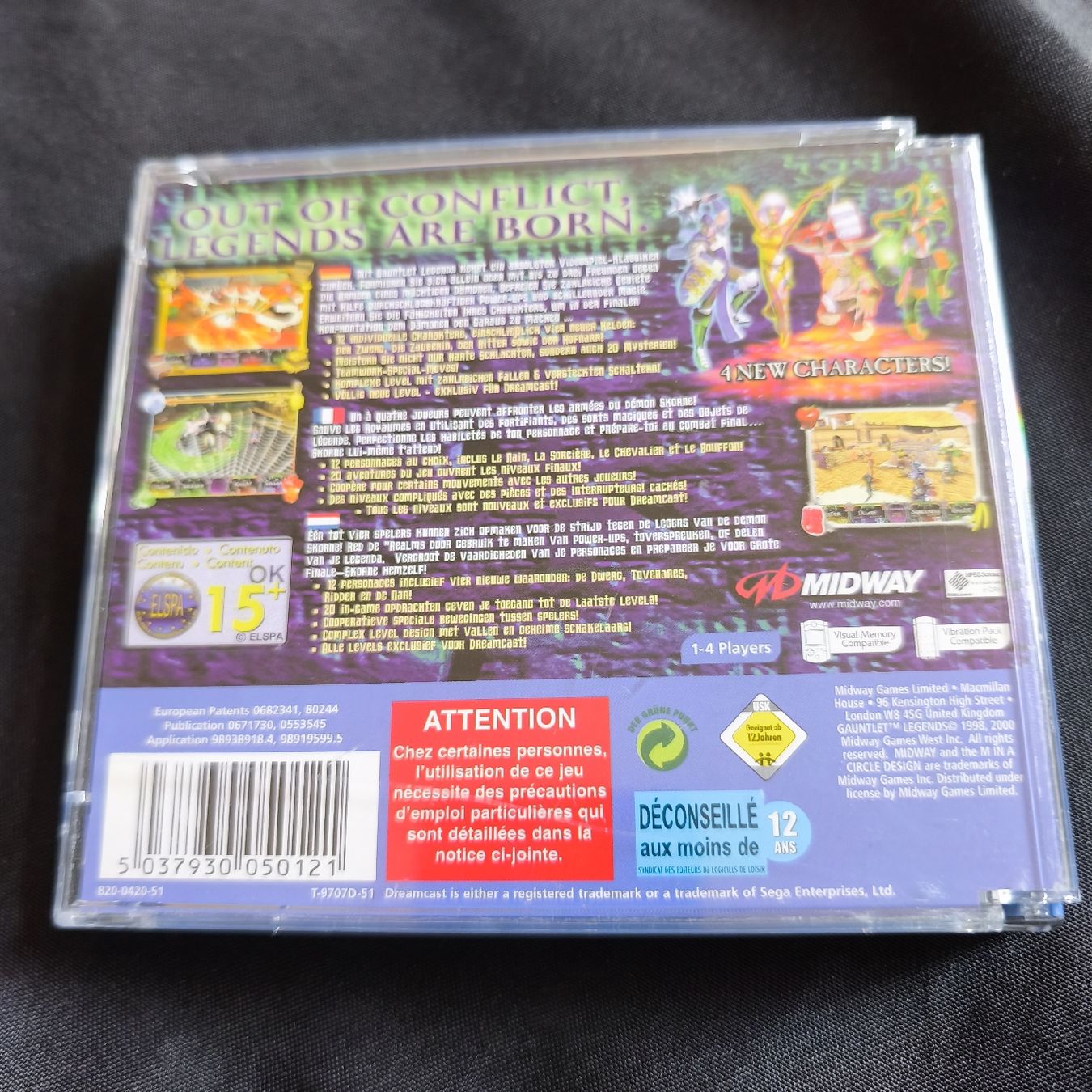 Sega Jeux: ​Gauntlet Legends Dreamcast - COMPLET – D'occasion à Montet (Broye) par Mimsoline 3