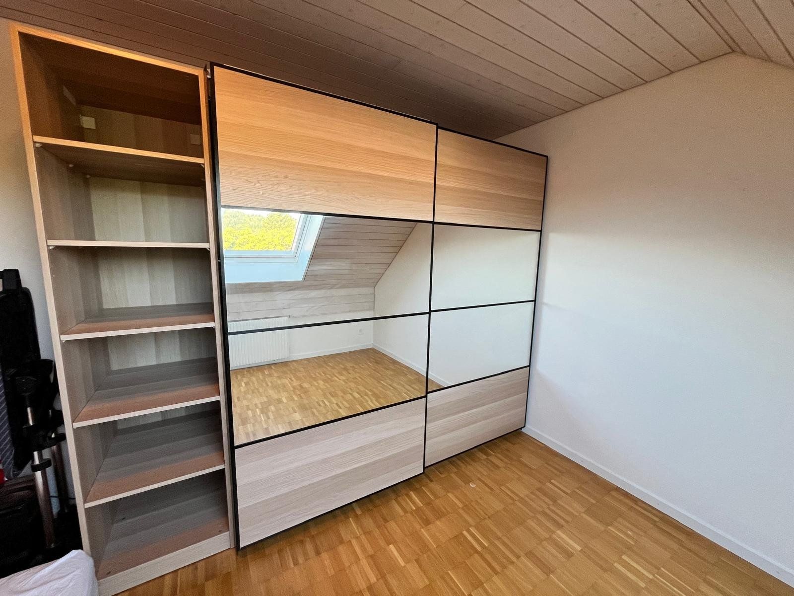 Ikea Armadi: Complete IKEA PAX Wardrobe Set | 250 cm | Sliding Mirror Doo – Usato da Dättwil AG venduto da c_c_77th 1