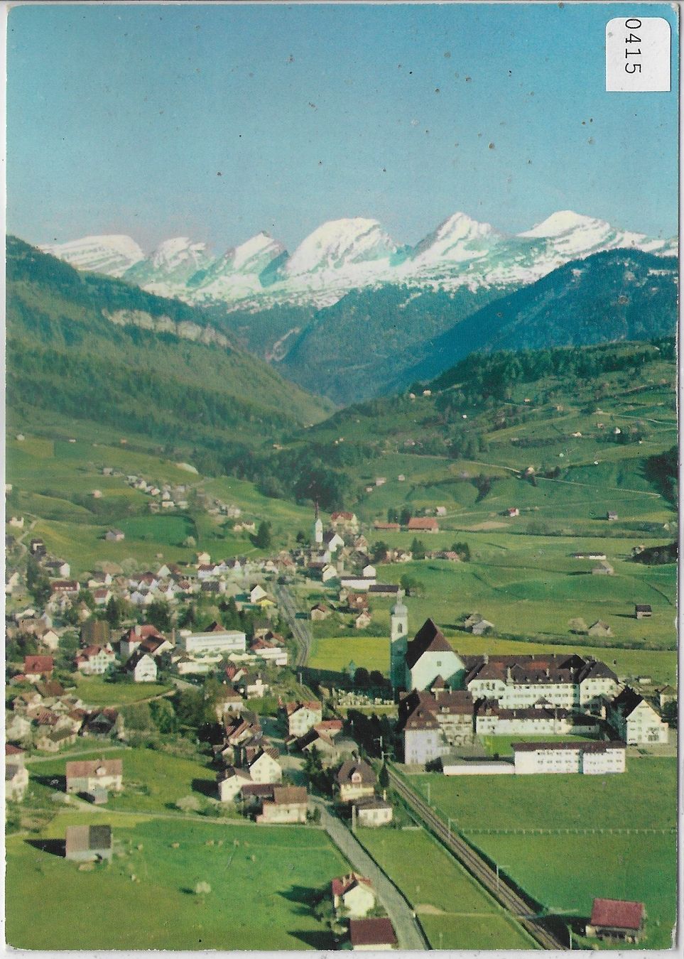 Cartoline postali: Nesslau - Neu St. Johann - Generalansicht – Usato da Ettingen venduto da Kartenplanet