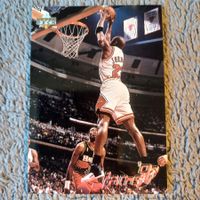 NBA Michael Jordan 1997 Jams Slam Dunk Upper Deck Card Bulls