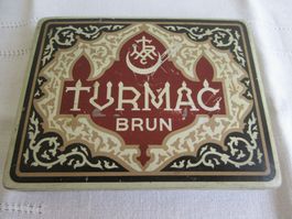Turmac Brun Blechdose, 50 Zigaretten