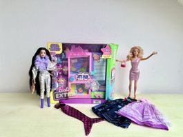 Barbie Extra Schrank mit Barbies und Accessoires