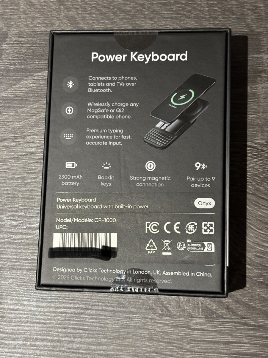 Claviers: Clicks Power Keyboard neu und ungeöffnet  – Neuf avec emballage d'origine à Hünenberg par Hegi2000 1