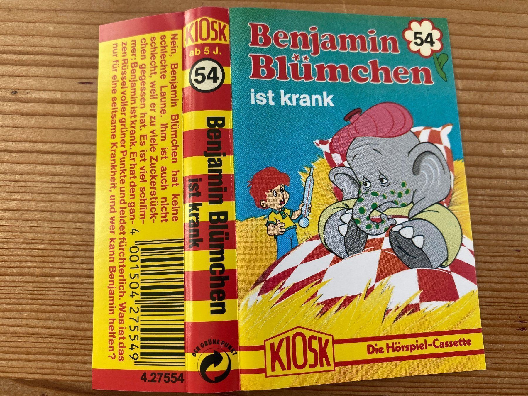 Musicassette: Kassette – Benjamin Blumchen (54) – Usato da St.Gallen venduto da kingsamas 3