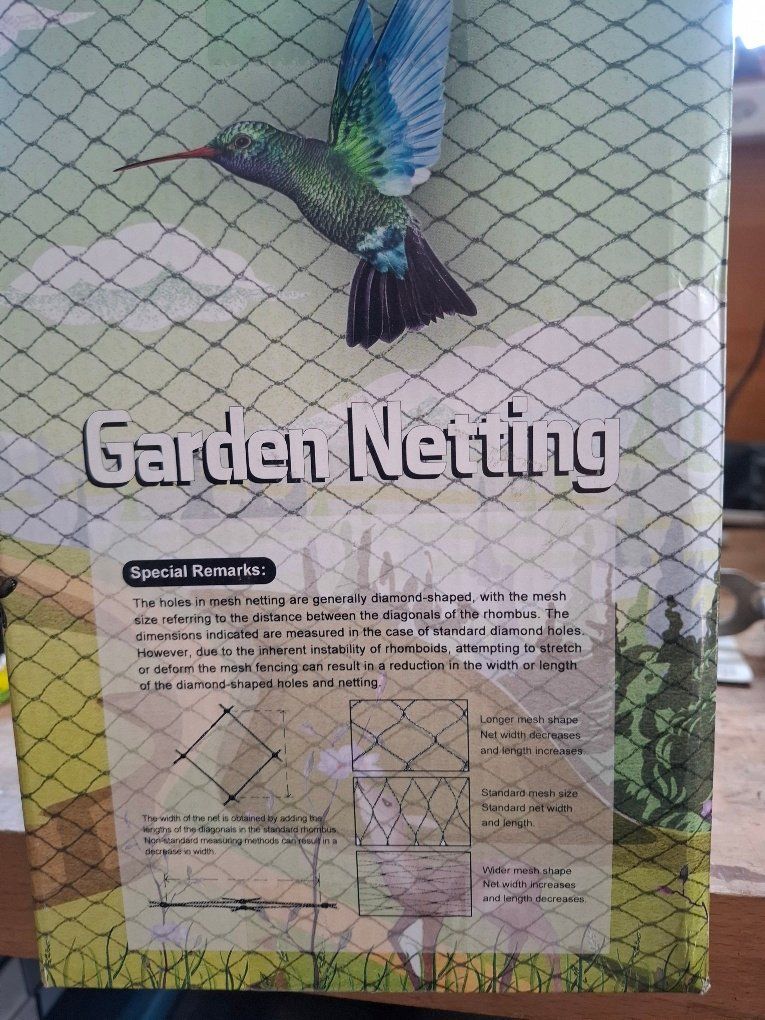 Griglie e Inferriate: Vogelschutznetz,  Teichnetz, Gartennetz, neu – Nuovo e nell'imballaggio originale da Wil SG venduto da lin100 1