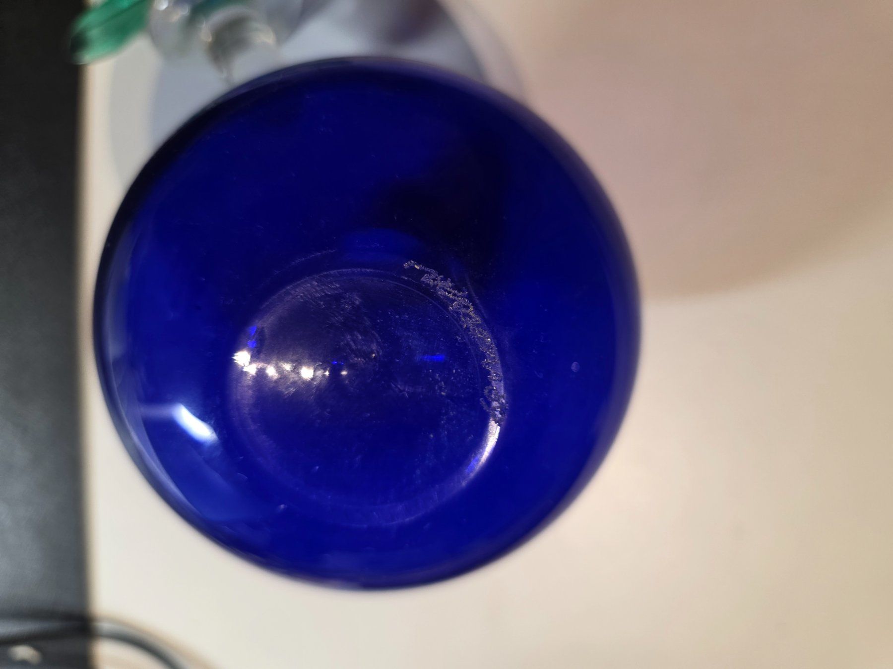 Murano Flaconi: Glas Flacon mit Stöpsel, Venini, Murano, 1989 – Usato da Walterswil BE venduto da Lonitti 1
