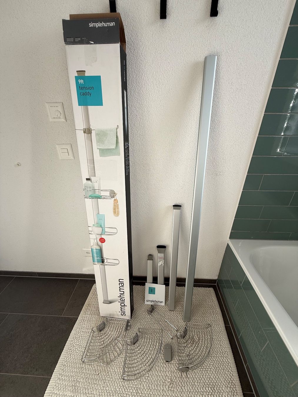 Docce: simplehuman | Duschablage | neuwertig – Nuovo (secondo la descrizione) da Zürich venduto da midtown 3