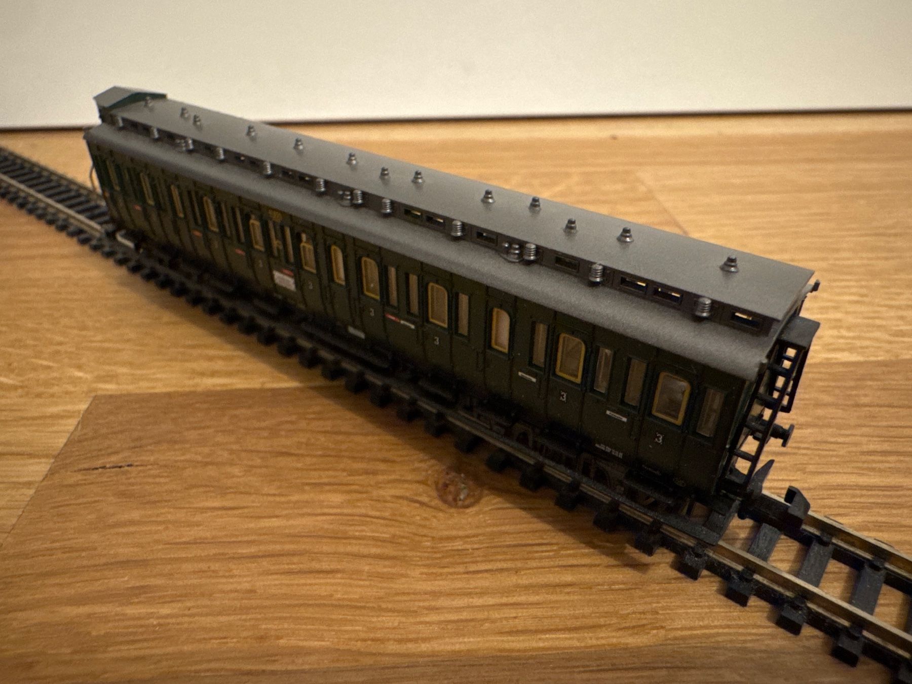 Fleischmann Modellini di ferrovie: Fleischmann 8086 DRG Abteilwagen 3.Klasse 41800 Altona – Nuovo (secondo la descrizione) da Schlierbach venduto da Look8 1