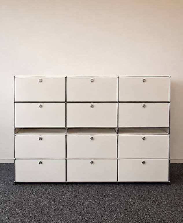 Étagères: USM Haller Highboard Weiss – D'occasion à Zürich par bryananthony