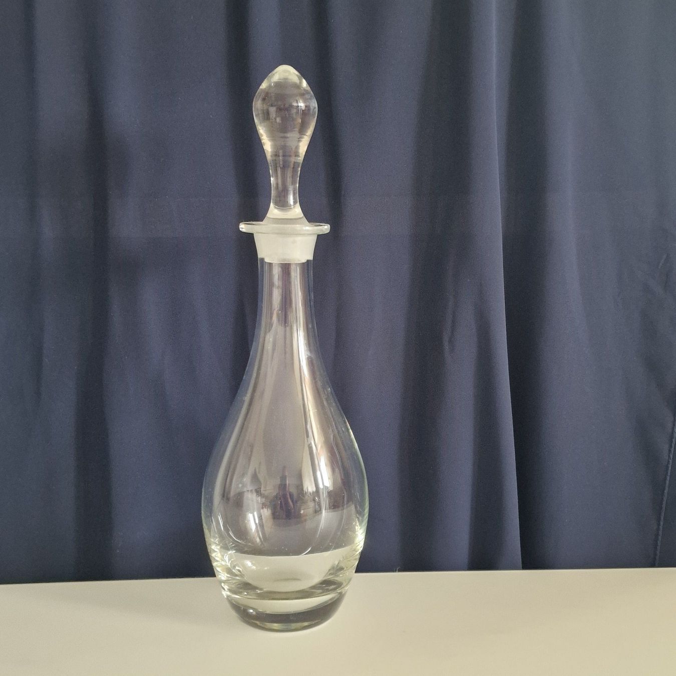 Karaffen: Dekorative Vintage-Kristallkaraffe mit Glasstopfen. – Gebraucht aus Birr von dem_9xtm 5