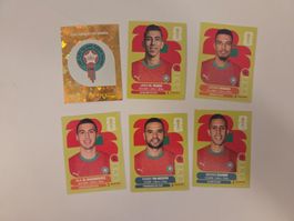 Sticker Panini WM 2026 Marokko 6 Stk