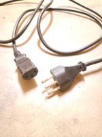 Kaltgerätekabel C13 Stecker Schwarz - 1.8m