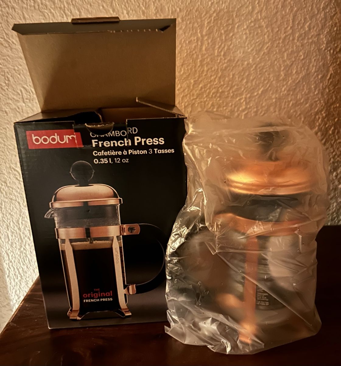 Bodum Macchine per caffè & Macchine per espresso: Bodum cafetière à piston – Nuovo e nell'imballaggio originale da Conthey venduto da Nia72