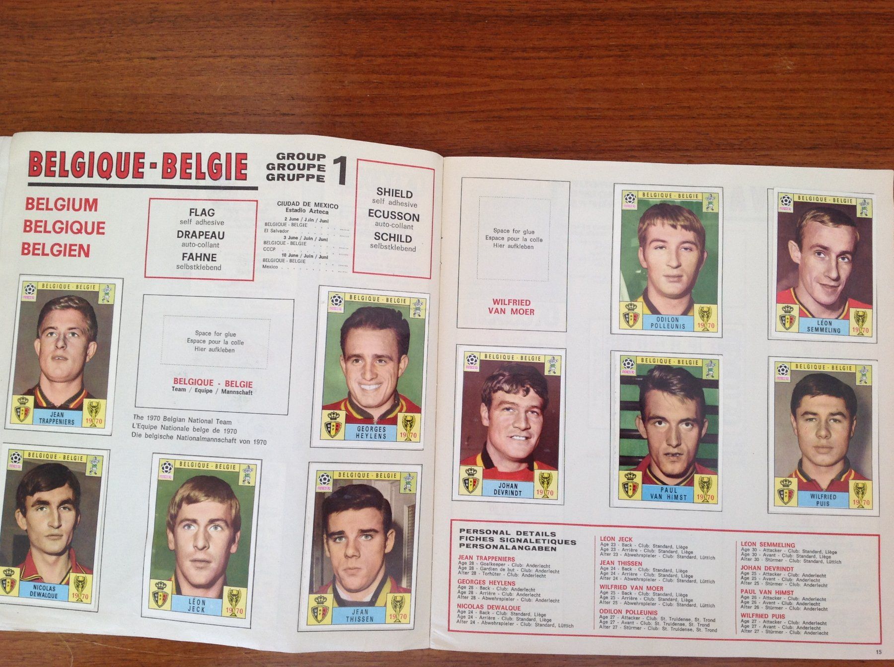 Panini Carte collezionabili: foot mundial WM Mexico 70 - Album Panini – Usato da Vuiteboeuf venduto da broticaire 4