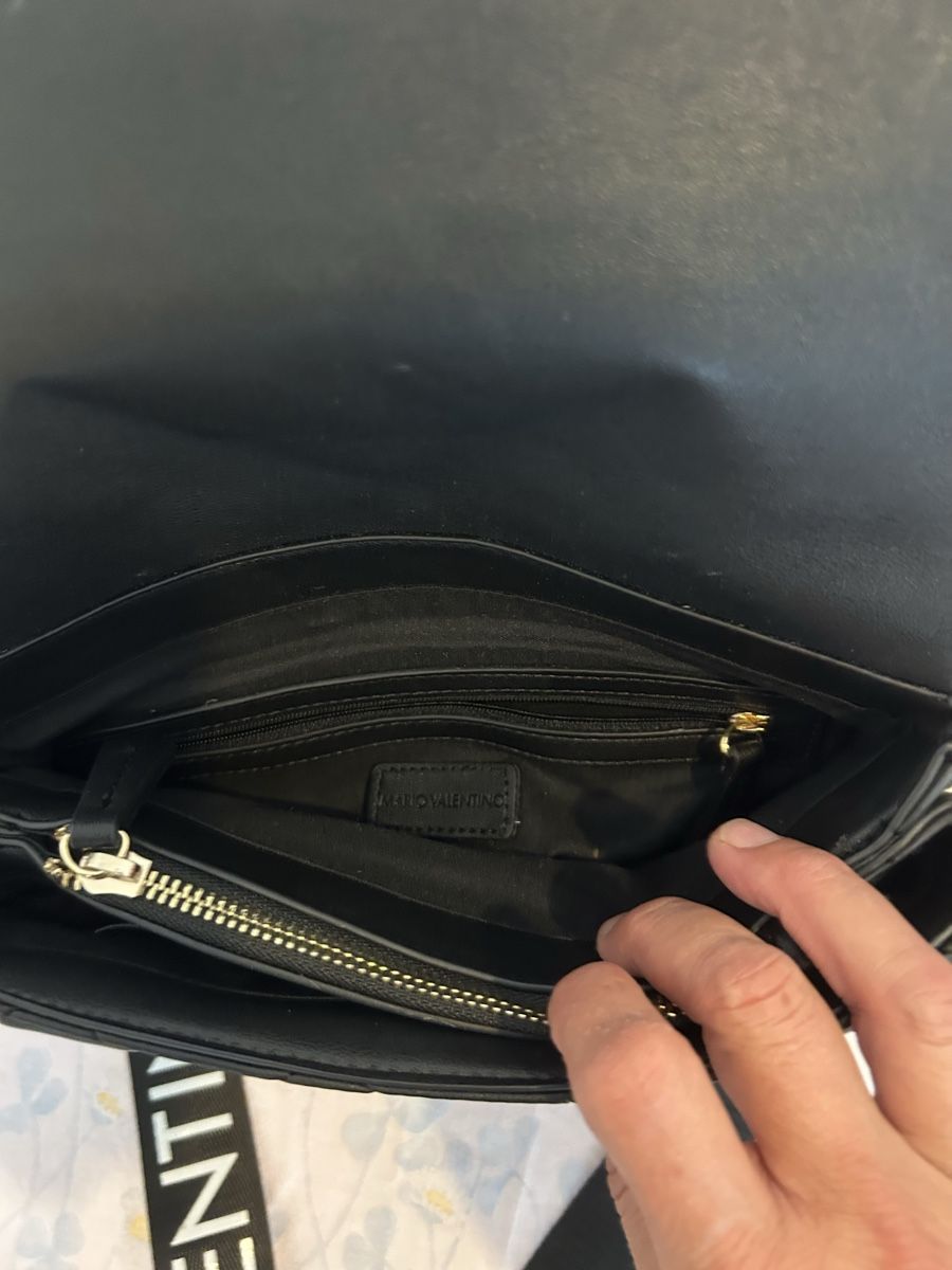 Taschen für Damen: Borsa Valentino tracolla trapuntata nera usata – Gebraucht aus Personico von Giovinted28 3